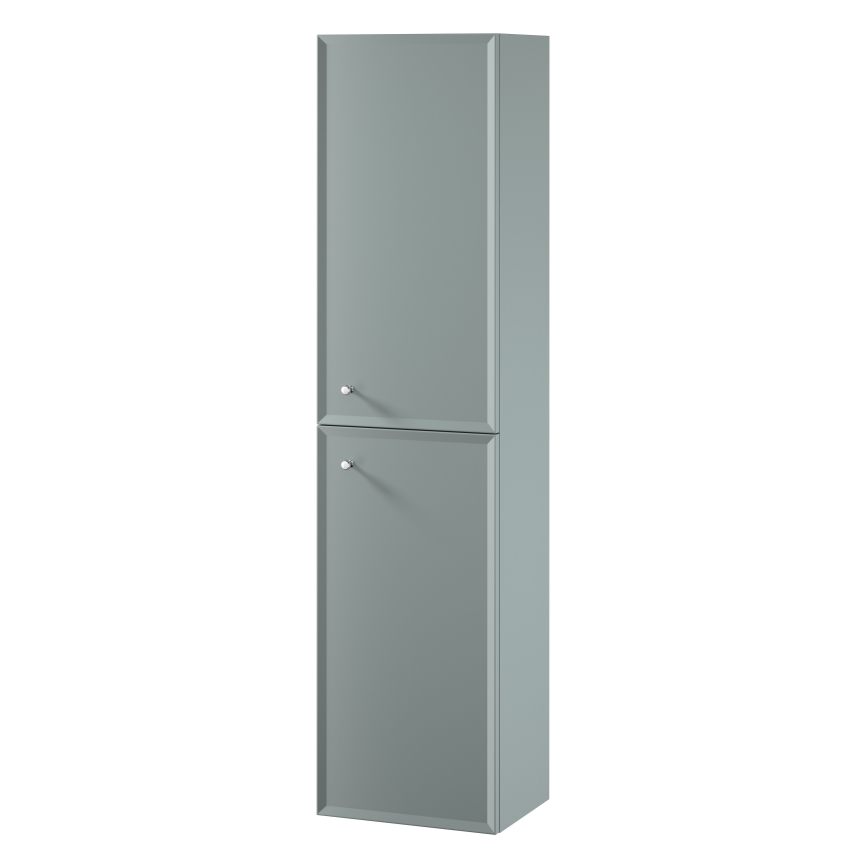 Cersanit S1021-012 - Meuble de salle de bains mural MILLE 40x160x30 cm vert menthe