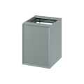 Cersanit S1022-010 - Meuble de salle de bains suspendu MILLE avec panier à linge, 40x55x45 cm, couleur menthe