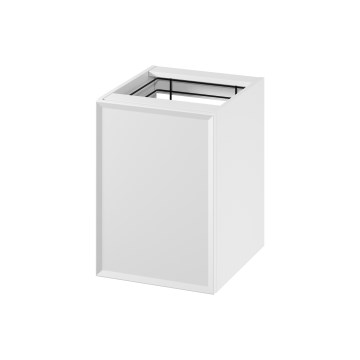 Cersanit S1022-011 - Hangende badkamerkast met wasmand MILLE 40x45 cm wit