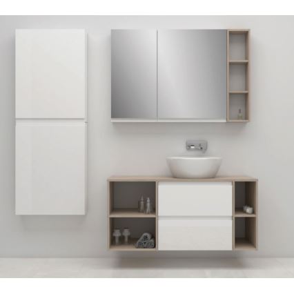 Cersanit S590-030 - Spiegel badkamerkast MEDDIE 80x40 cm