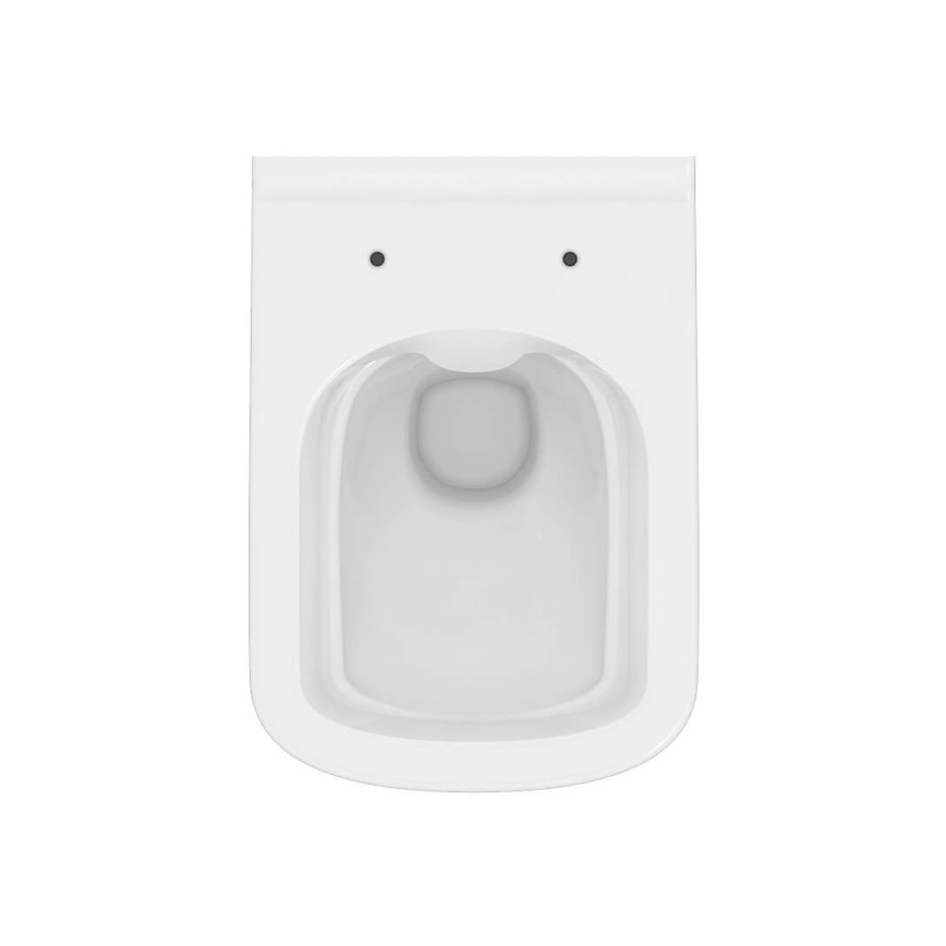 Cersanit S701-405 - Wandtoilet met toiletbril CITY SQUARE keramiek/wit