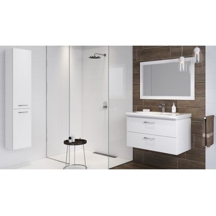 Cersanit S801-142-DSM - Armoire suspendue pour salle de bains avec vasque ELODY PLUS 46x60 cm blanc