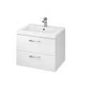 Cersanit S801-147-DSM - Armoire suspendue pour salle de bains avec vasque ELODY 46x60 cm blanc