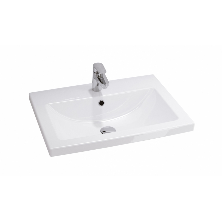 Cersanit S801-147-DSM - Hangende badkamerkast met een kom ELODY 46x60 cm wit