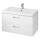 Cersanit S801-149-DSM - Armoire suspendue pour salle de bains avec vasque ELODY 46x80 cm blanc