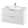Cersanit S801-542 - Meuble de salle de bains suspendu avec lavabo TIRSO 100x60x45 cm blanc