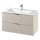 Cersanit S801-548 - Wandhangend wastafelmeubel TIRSO 100x45 cm beige