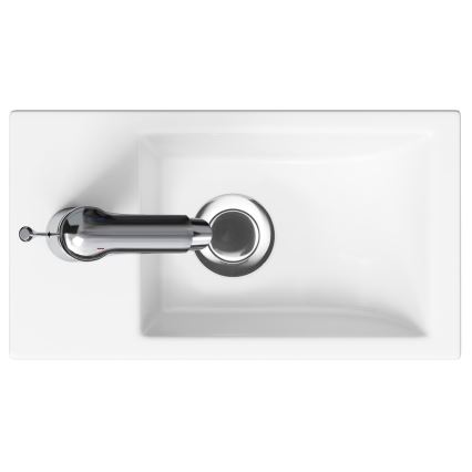 Cersanit S801-570 - Hangend badkamermeubel met wastafel MILLE 40x22 cm mintgroen