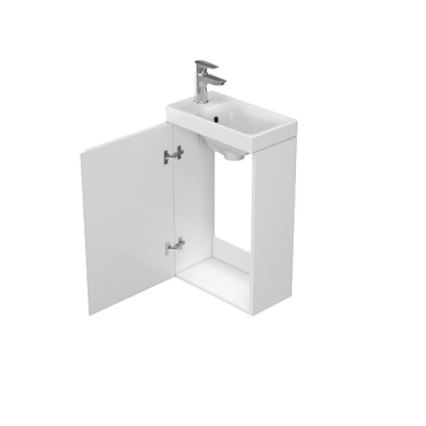 Cersanit S929-014 - Badkamerkast MEDDIE 59x39 cm glanzend wit