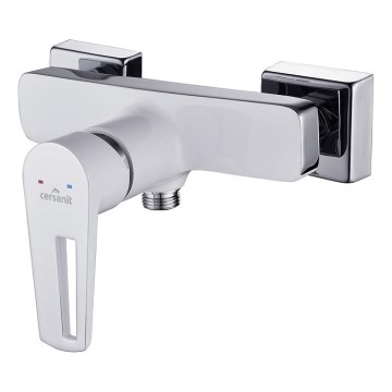 Cersanit S951-033 - Robinet de douche MILLE blanc/chrome brillant