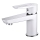 Cersanit S951-047 - Kraan voor wastafel MILLE 13,4 cm wit + afval