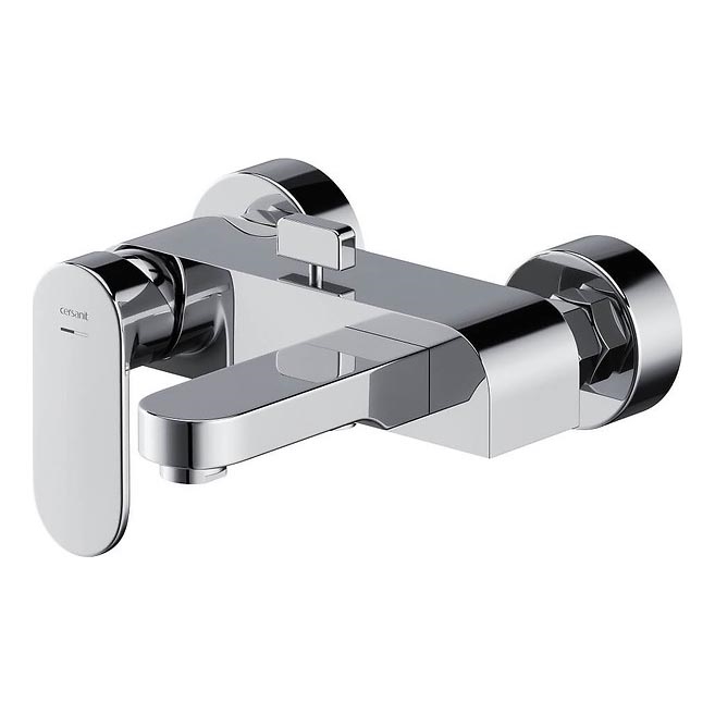 Cersanit S951-304 - Robinet de baignoire CREA chrome brillant