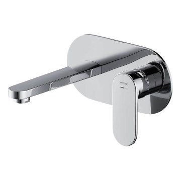 Cersanit S951-330 - Robinet de lavabo pour installation encastrée CREA chrome brillant