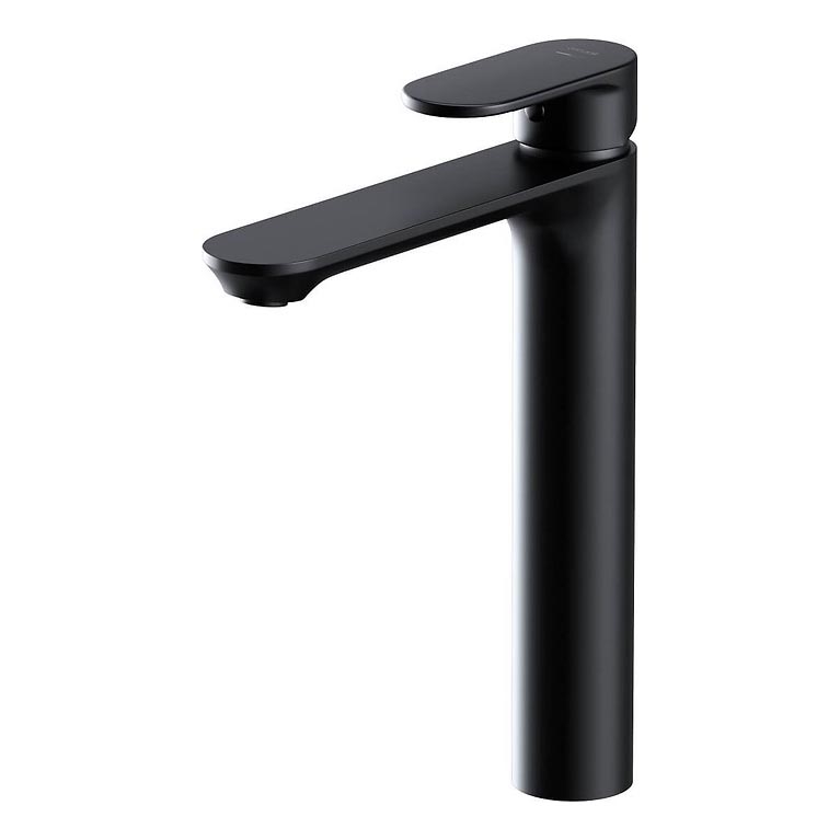 Cersanit S951-332 - Robinet de lavabo CREA 27,4 cm noir