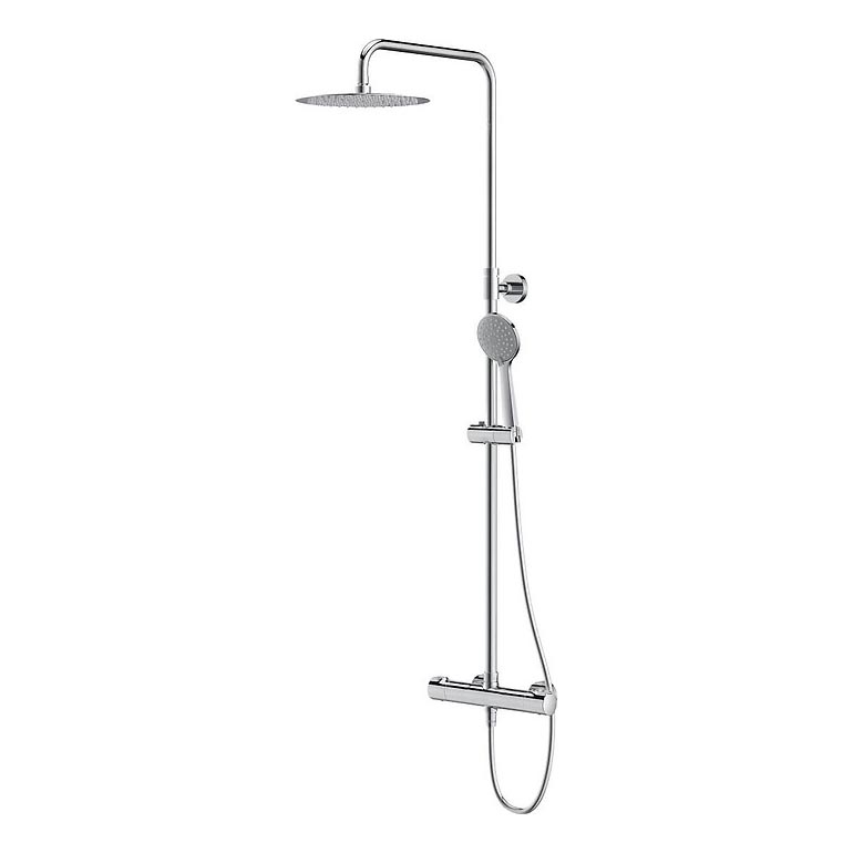 Cersanit S951-340 - Doucheset met thermostaatkraan CITY glanzend chroom