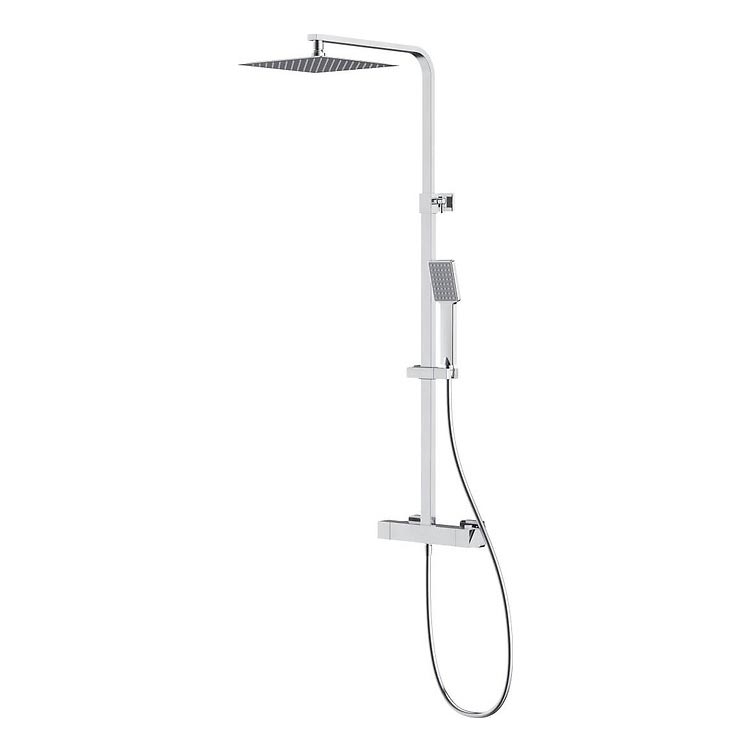 Cersanit S951-341 - Doucheset met thermostaatkraan CITY glanzend chroom