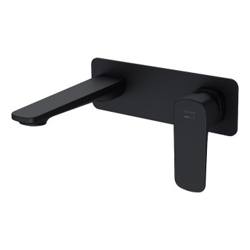 Cersanit S951-385 - Robinet de lavabo pour installation encastrée LARGA noir