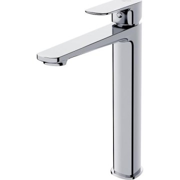 Cersanit S951-392 - Robinet de lavabo LARGA 29,5 cm chrome brillant