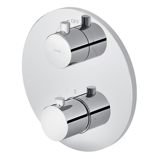 Cersanit S951-564 - Thermostatic shower tap for concealed installation ZEN glanzend chroom