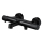 Cersanit S951-566 - Mitigeur thermostatique de baignoire ZEN noir