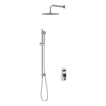 Cersanit S952-008 - Doucheset met inbouwkraan CREA glanzend chroom