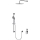 Cersanit S952-011 - Douche set met inbouwkraan MODUO glanzend chroom