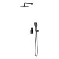Cersanit S952-031 - Douche set met inbouwkraan LARGA zwart