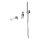 Cersanit S952-036 - Badset met inbouwkraan CITY glanzend chroom