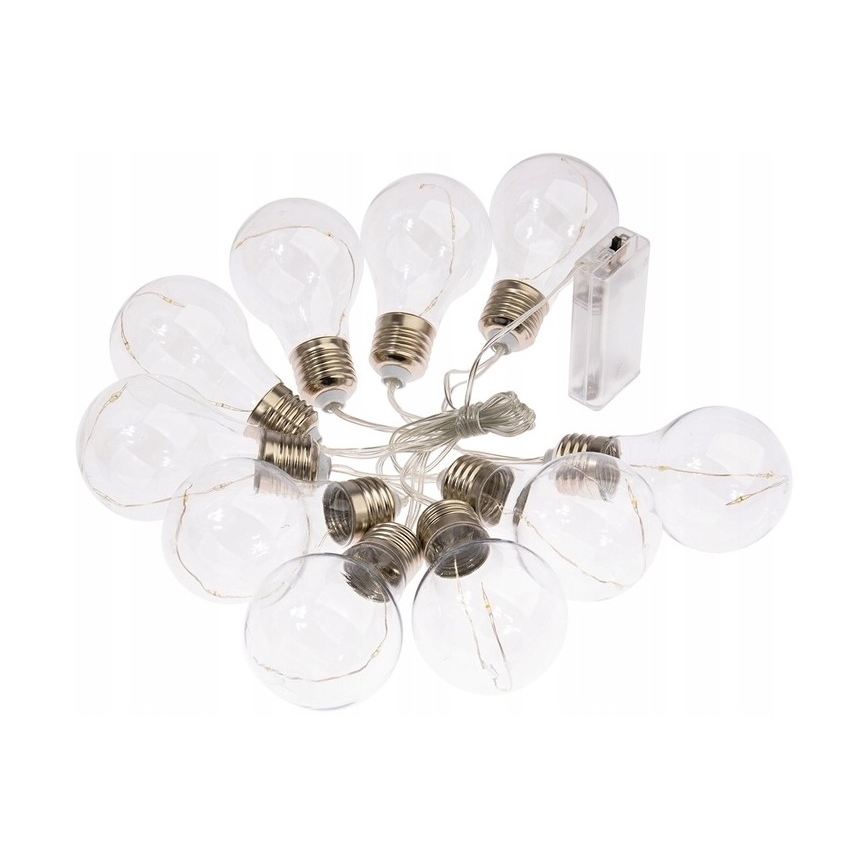 Chaine décorative LED SMOLDER 2.1 m 10xLED/2xAA