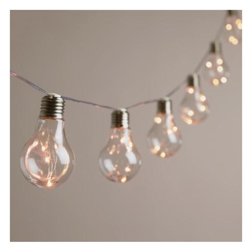 Chaine décorative LED SMOLDER 2.1 m 10xLED/2xAA