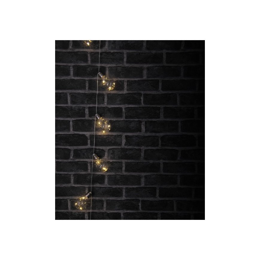 Chaine décorative LED SMOLDER 2.1 m 10xLED/2xAA