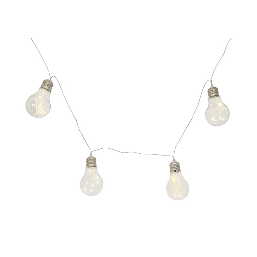 Chaine décorative LED SMOLDER 2.1 m 10xLED/2xAA