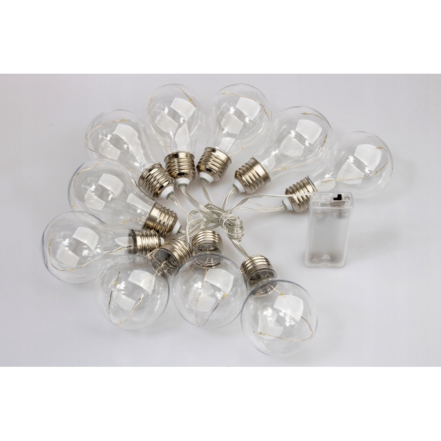 Chaine décorative LED SMOLDER 2.1 m 10xLED/2xAA