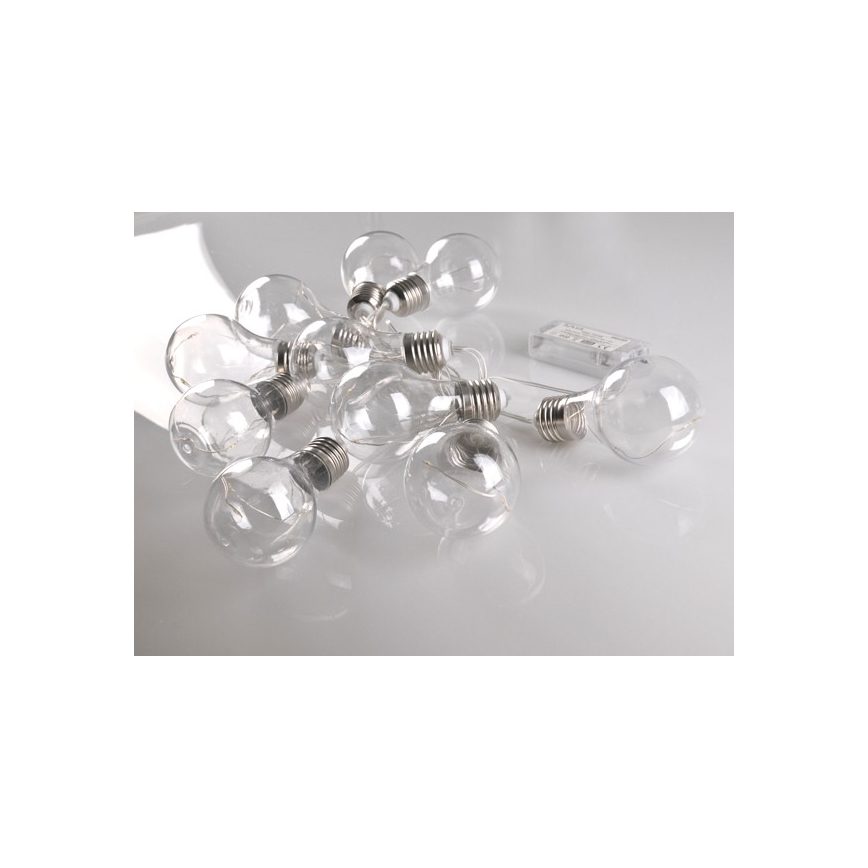 Chaine décorative LED SMOLDER 2.1 m 10xLED/2xAA
