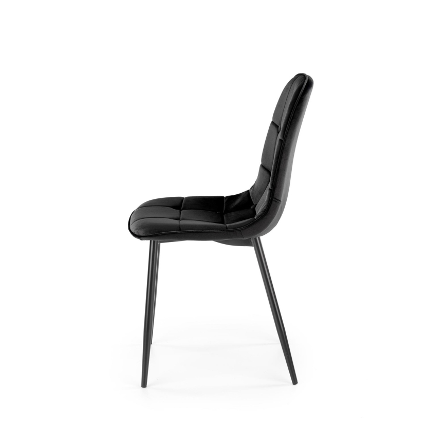 Chaise à manger KINDREL 1 pièce noire