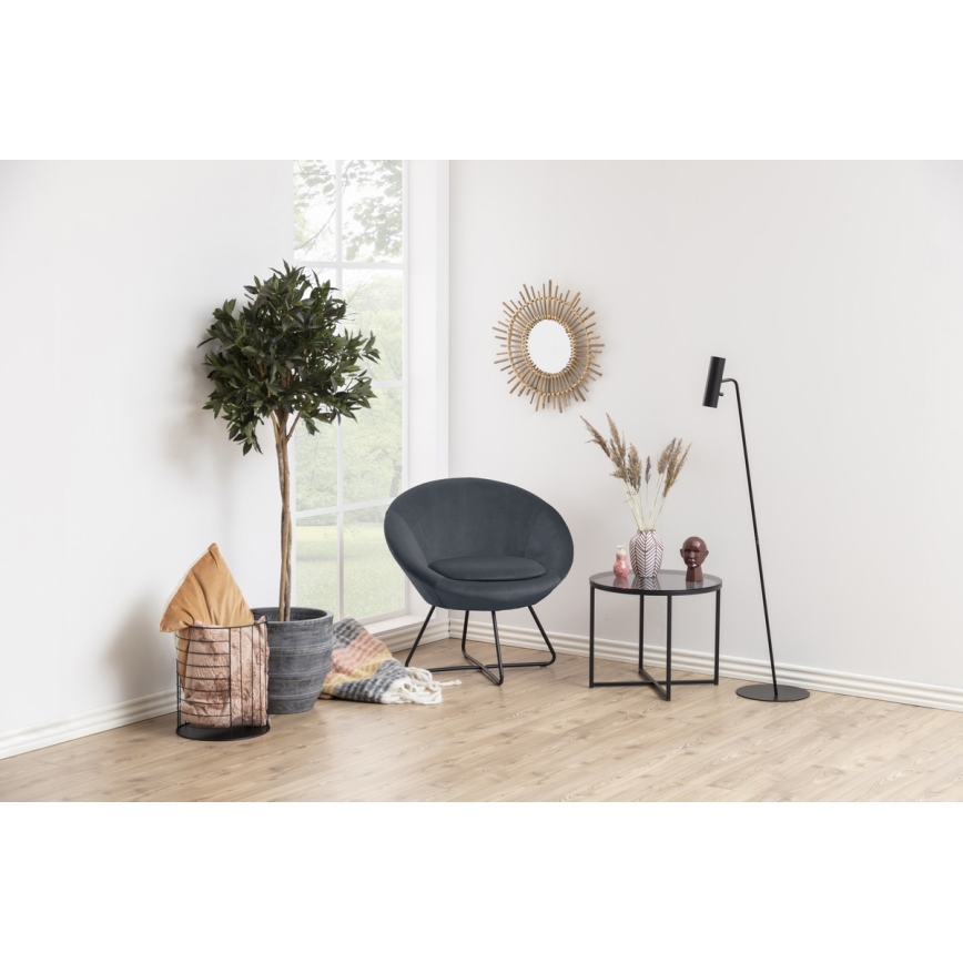 Chaise BERYL gris foncé