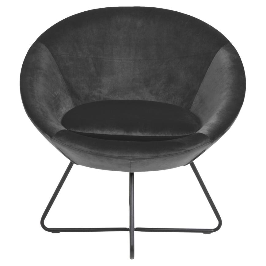 Chaise BERYL gris foncé
