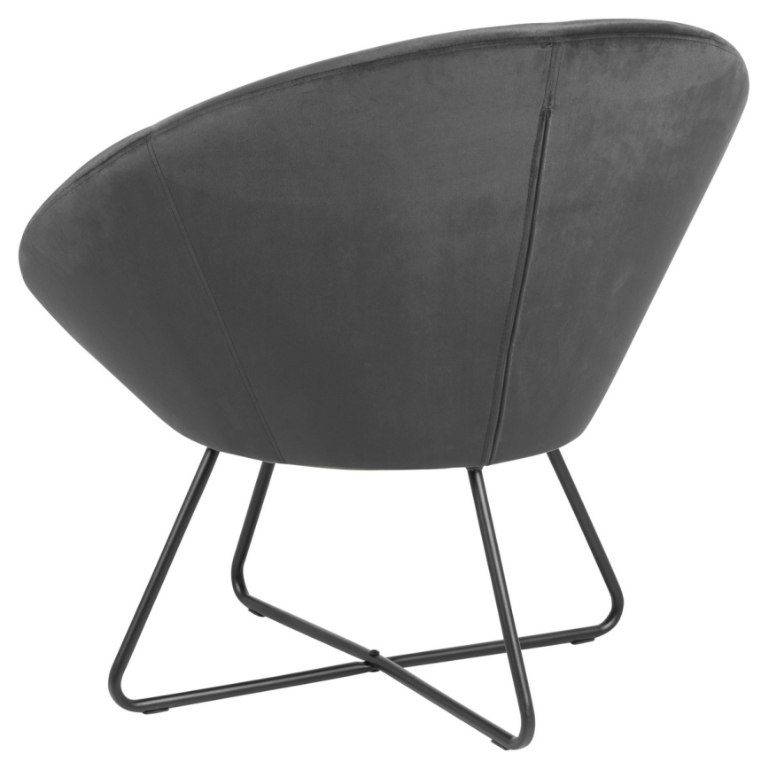 Chaise BERYL gris foncé