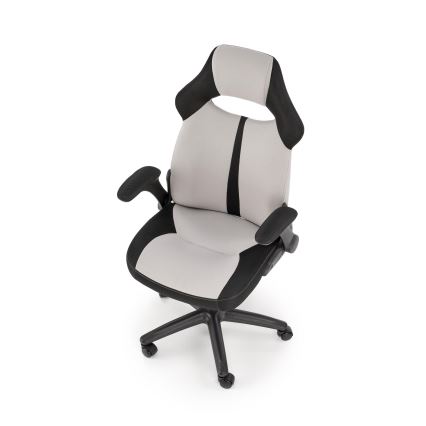 Chaise de bureau BOB noire/grise