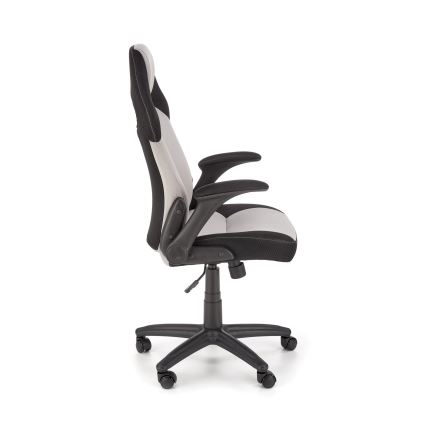 Chaise de bureau BOB noire/grise