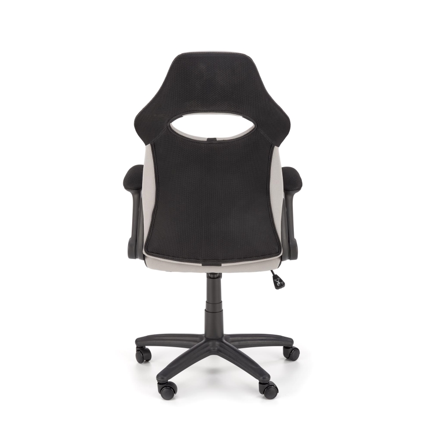 Chaise de bureau BOB noire/grise