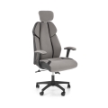 Chaise de bureau HIRU grise/noire
