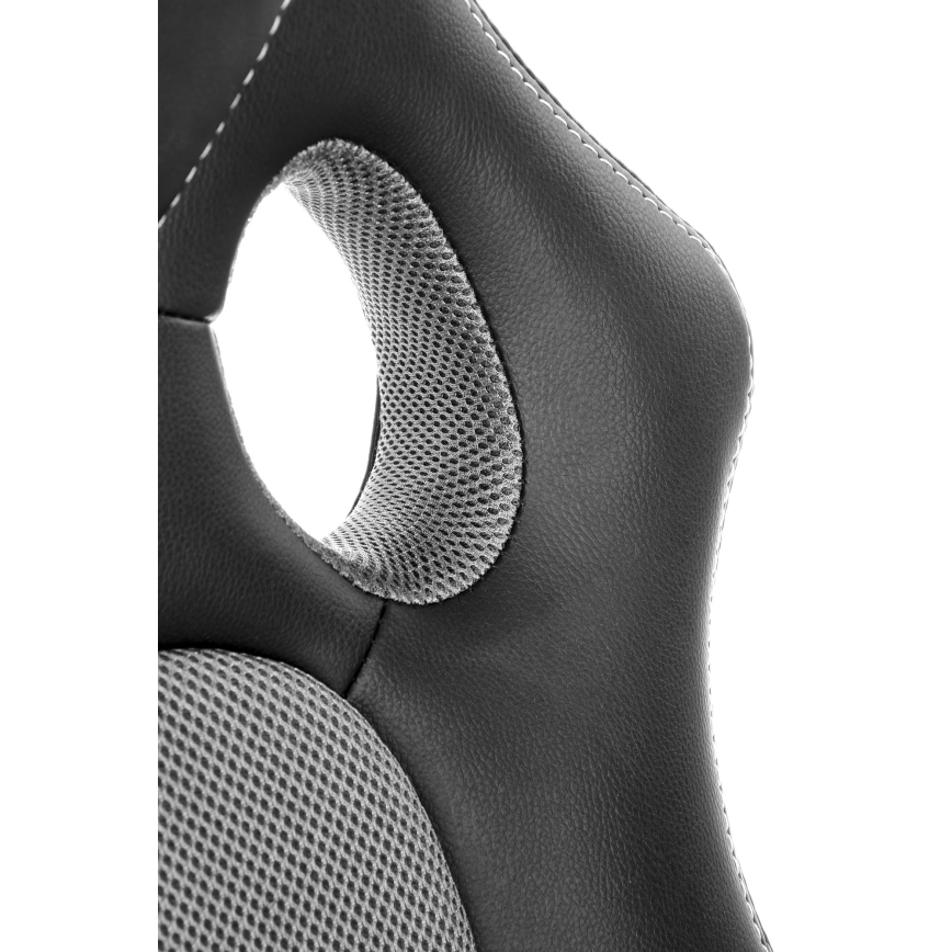 Chaise de bureau KENU noire/grise