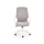 Chaise de bureau LONA blanche/gris clair