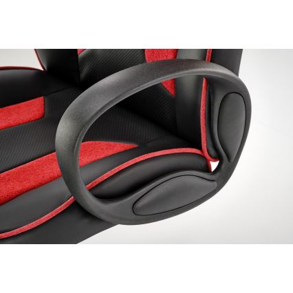 Chaise de bureau SENTI rouge