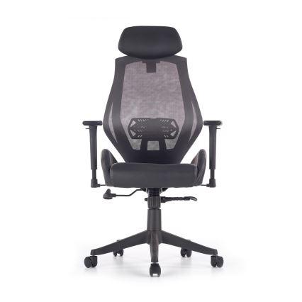 Chaise de bureau TERO noire/grise