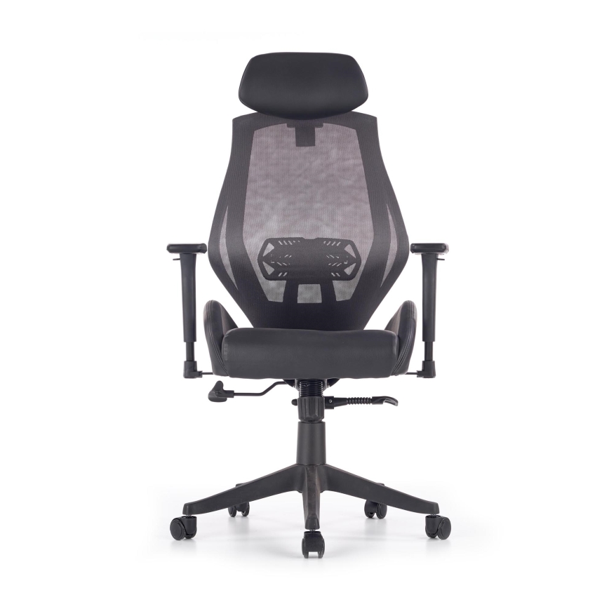 Chaise de bureau TERO noire/grise
