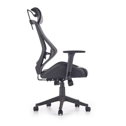 Chaise de bureau TERO noire/grise