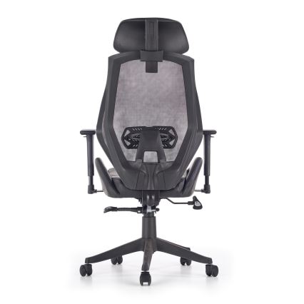 Chaise de bureau TERO noire/grise