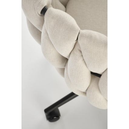 Chaise de bureau TILOQ crème